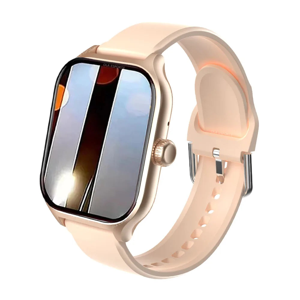 2025 Älykello 2.01" HD-näyttö – Puhelut, Viestit, Urheilutilat ja DIY-kellotaulut