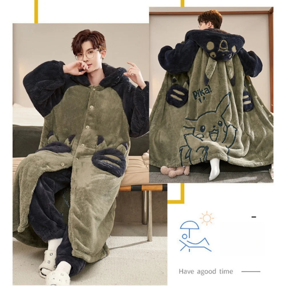 Gengar Pokemon yöasusetti miehille