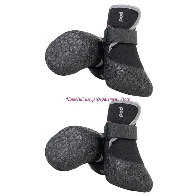 Soft-soled dog shoes 4pcs