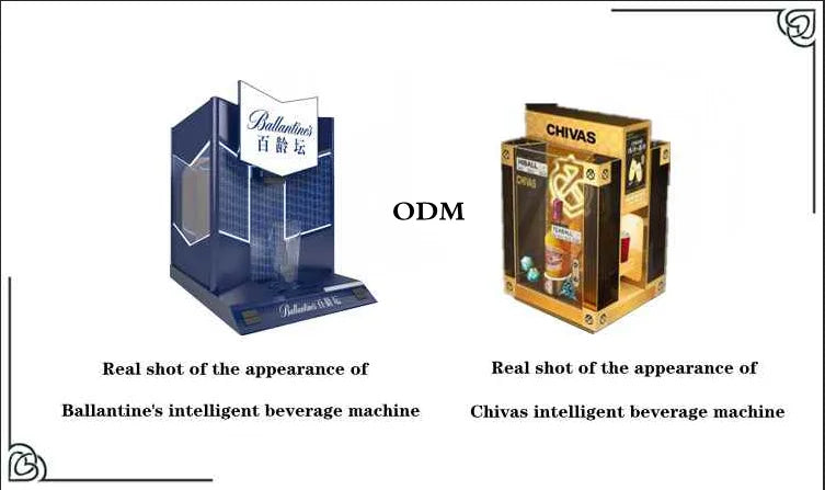 Smart cocktail machine, automatic bartender robot for restaurants and bars