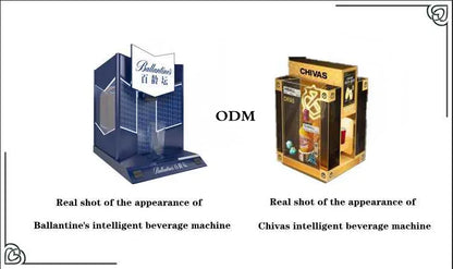 Smart cocktail machine, automatic bartender robot for restaurants and bars