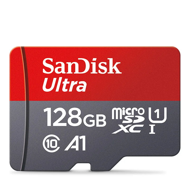 SanDisk MicroSD-muistikortti, 256GB/128GB/64GB/32GB, Class 10, UHS-1