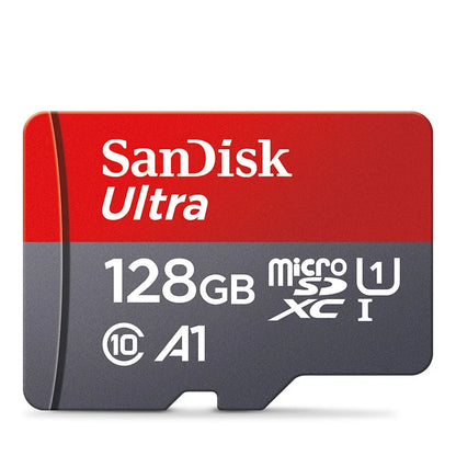 SanDisk MicroSD-muistikortti, 256GB/128GB/64GB/32GB, Class 10, UHS-1