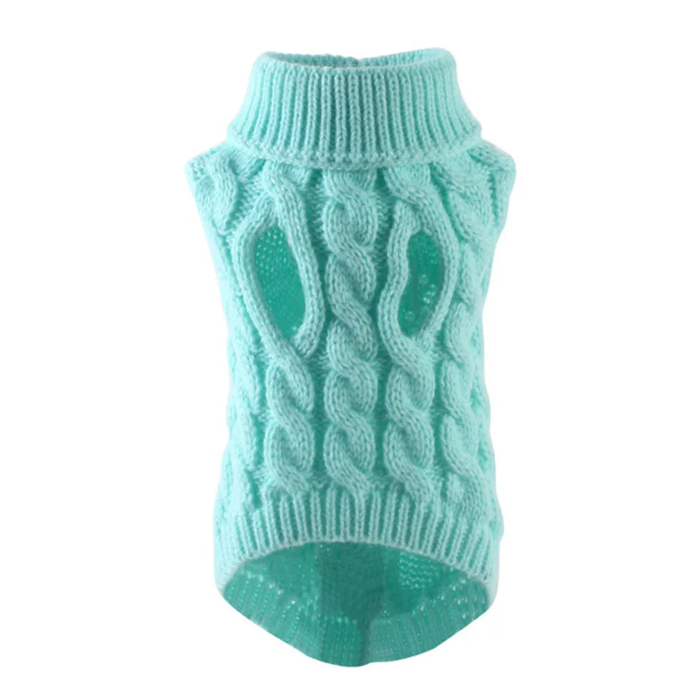 Dog knitted winter sweater, fashionable and warm sweater for small dogs, all sizes