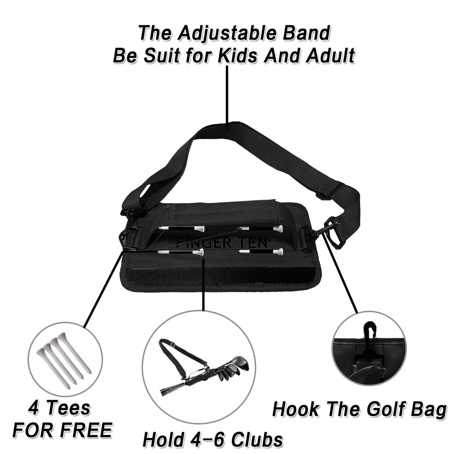 Golf club bag, mini size