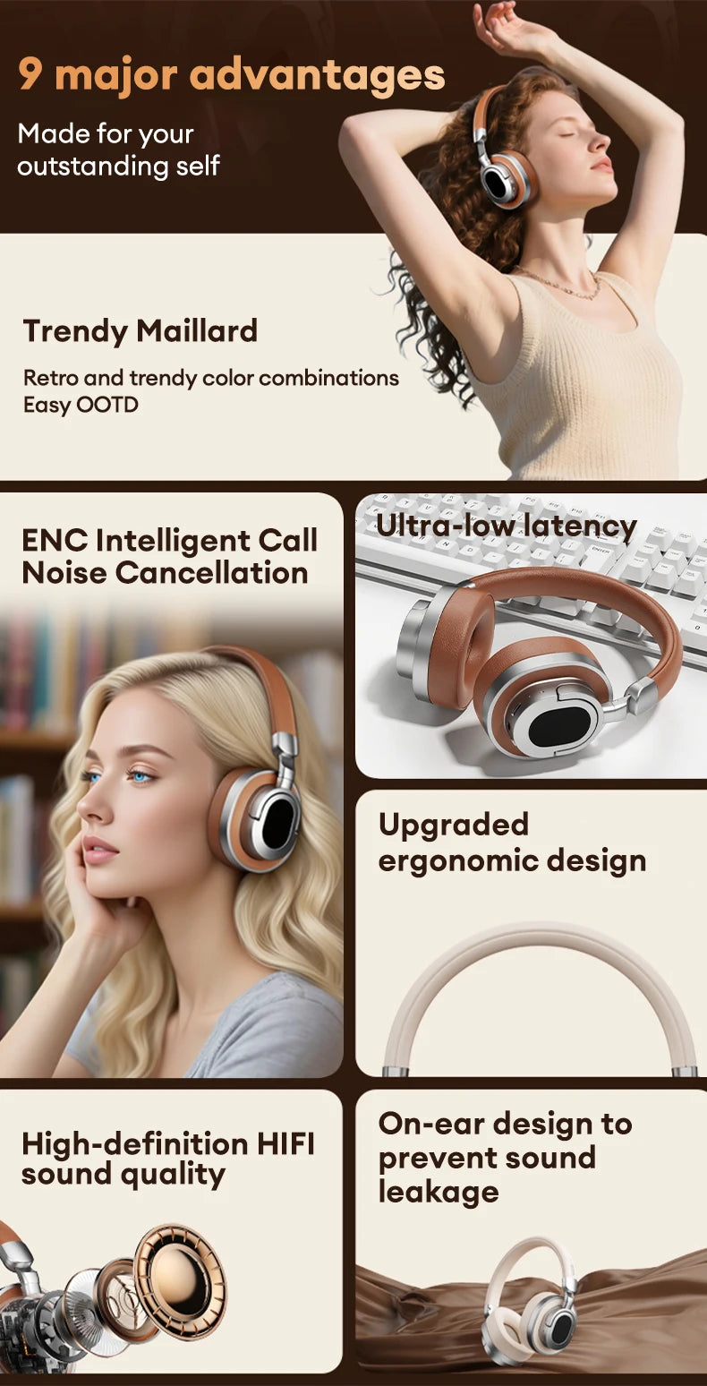 Lenovo LE602 Bluetooth 6.0 -nappikuulokkeet – ENC-melunvaimennus, HiFi ja Gaming