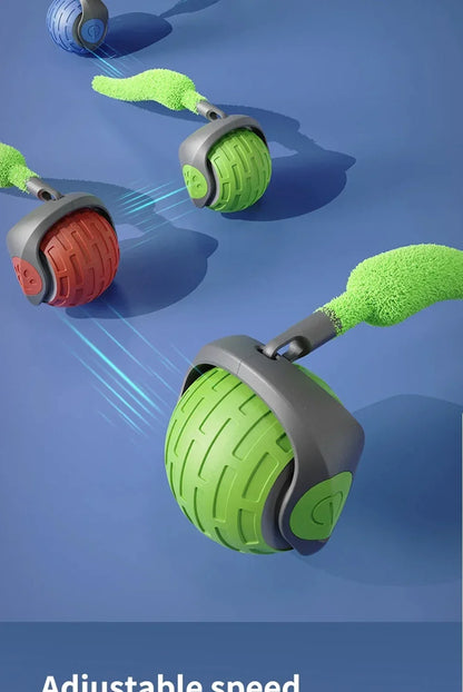 Automaattinen Rullautuva Interaktiivinen Kissan Lelupallo - Ladattava Sähköinen Lemmikkipallo Rottatoiminnolla