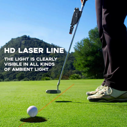 Golf HD Laser, aiming aid for putting practice