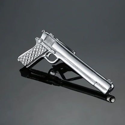 Men's tie pin, airplane, ship, machine gun, guitar, various designs