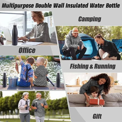 Stainless steel insulated sports drink bottle 500/750ml