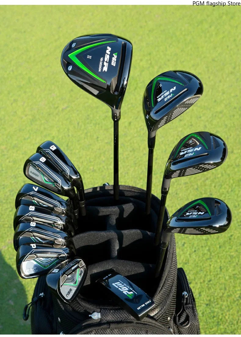 PGM MTG017 golf club set for men, adjustable angle in clubs, titanium alloy