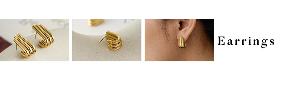 Starfish necklace with flat snake chain for women