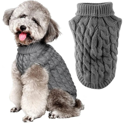 Dog sweater, stylish and warm winter sweater for your pet