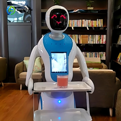 A human-sized intelligent service robot for restaurants