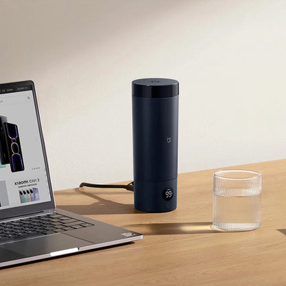Xiaomi Mijia Kannettava Sähköinen Lämmityskuppi 2 - 316 Ruostumaton Teräs, Kiehumiskuppi Opiskelijoille ja Asuntolaan