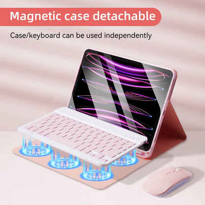 iPad Taustavalaistu Näppäimistökuori – Suojakotelo Pro, Air ja 10.2" malleille