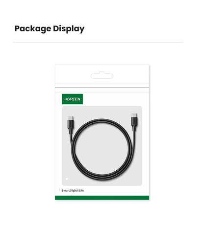 UGREEN 100W USB-C Kaapeli - PD Pikalataus 5A, Type-C MacBook & iPad Pro Latauskaapeli