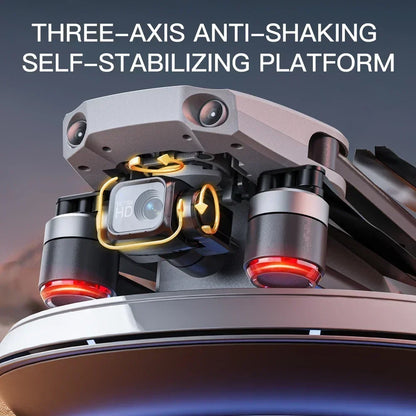 Cole Professional K11 Turbo Drone - 8K HD Kaksoiskamera, Älykäs Esteiden Tunnistus & Airdrop