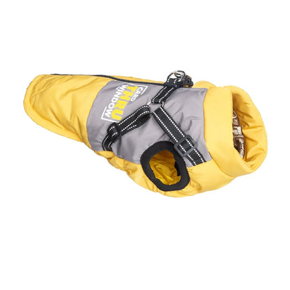 Warm dog winter coat for large dogs