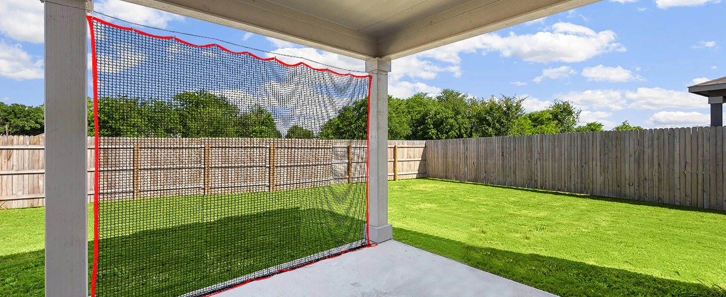 Golf practice net, large 3x3 meter size