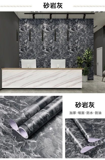 Marble patterned self-adhesive wallpaper, available in many different variations