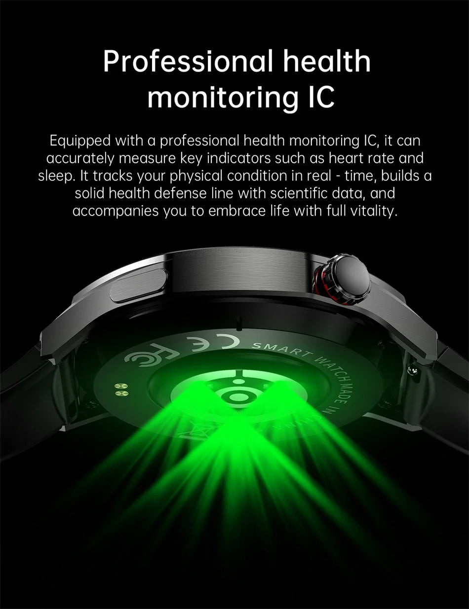 GT5 Pro GPS Smartwatch with AMOLED display, NFC payment function, health tracking