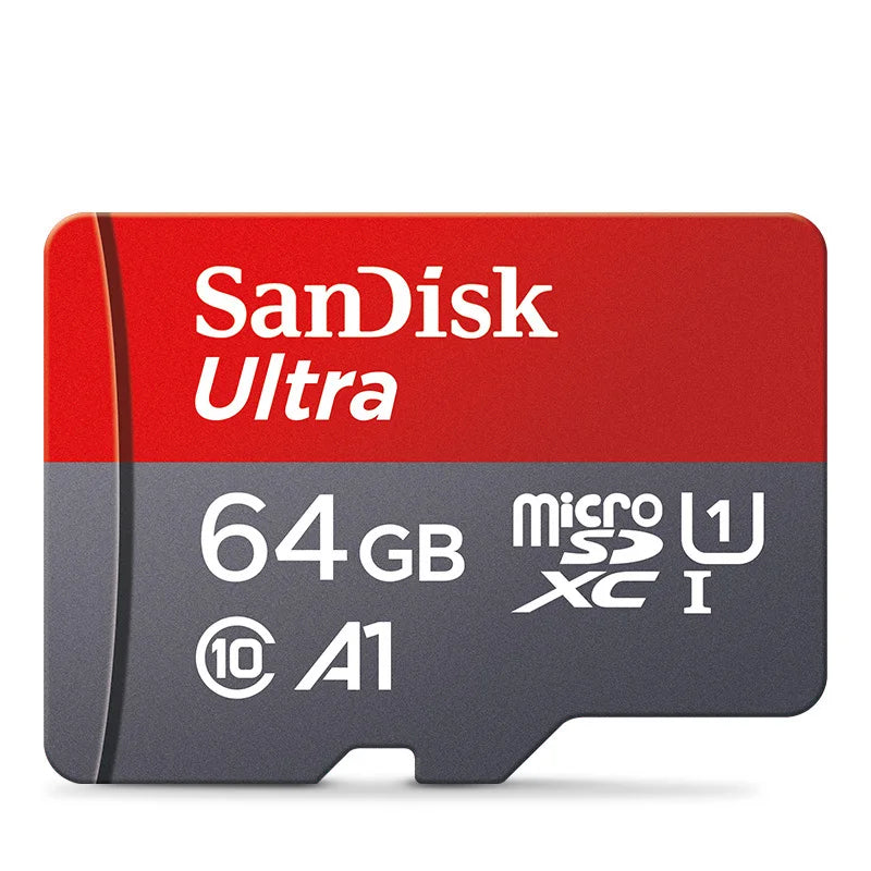 SanDisk MicroSD-muistikortti, 256GB/128GB/64GB/32GB, Class 10, UHS-1