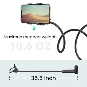 Universaali Puhelimen Pidike - Säädettävä Lazy Stand Livestreamiin & Selfiehin
