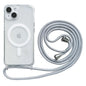 Crossbody Kaulanauha iPhone-suojakuori MagSafe - Läpinäkyvä Magneettinen Kotelo