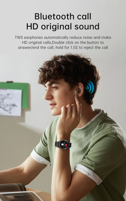 X10 2-in-1 Smartwatch and Headphones in One, Popular Model