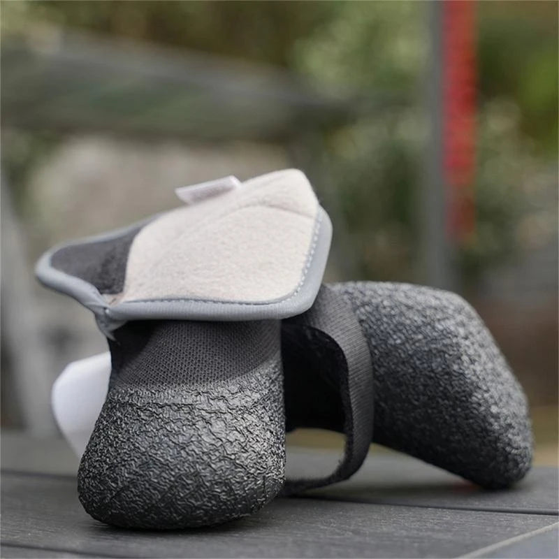 Soft-soled dog shoes 4pcs