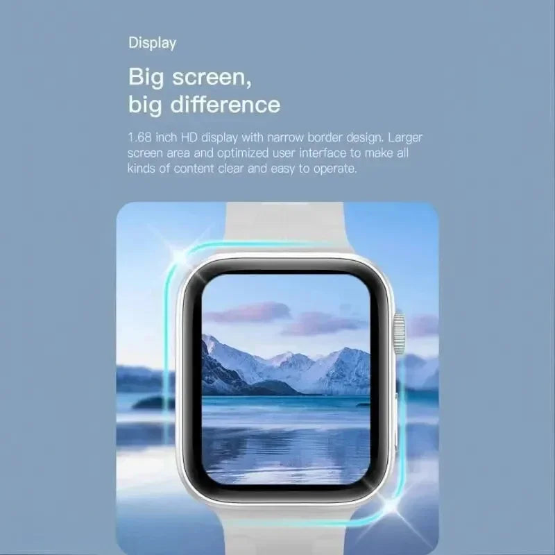 2025 Urheiluälykello 1.73" – Bluetooth-puhelut, Sykemittaus ja Kuntoilun Seuranta