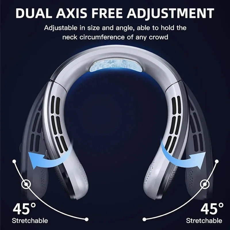 Xiaomi 8000mAh Kaulatuuletin – Kannettava, siivitön ja hiljainen LED-näytöllä, saatavana eri värejä