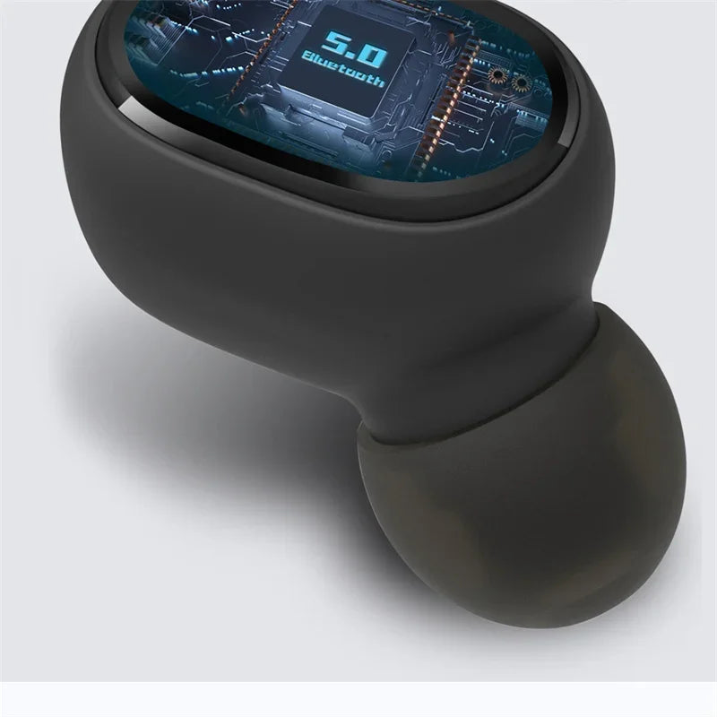 TWS E6S Langattomat Bluetooth-kuulokkeet – LED-näyttö, Melunvaimennus, Mikrofoni – Pinkki