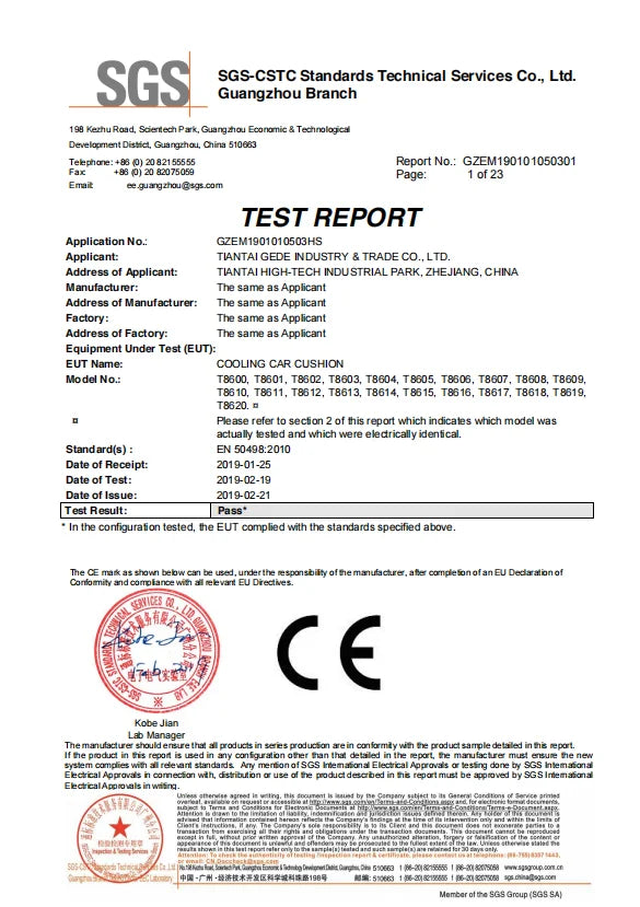 Car ventilation system for the front seat, 8 fans 12V