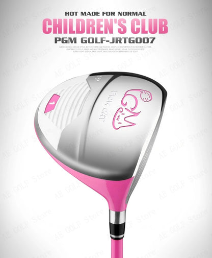 PGM Kids Golf Club Set for ages 3-12, practice set for boys and girls