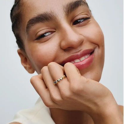 925 Hopeinen tähdenlento sormus, säädettävä, saatavana eri variaatioita