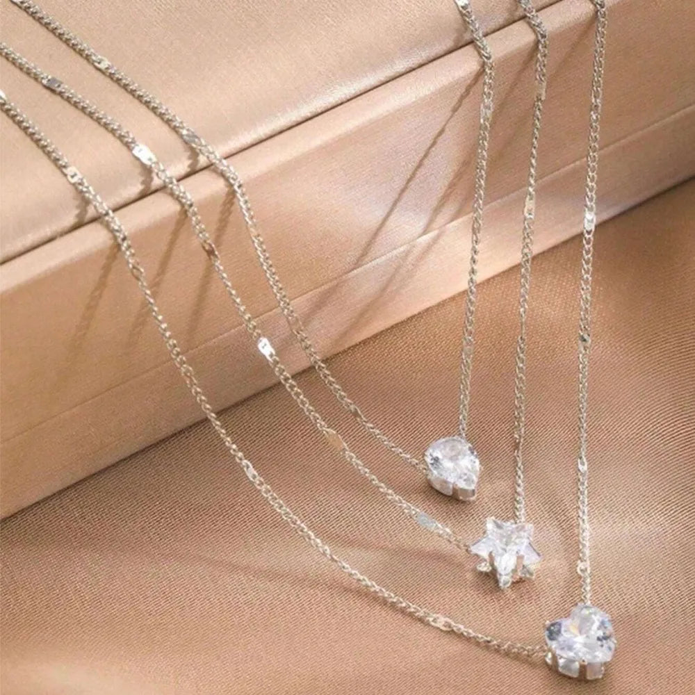 Heart Pendant Choker Necklace, Y2K, Trendy New Arrival