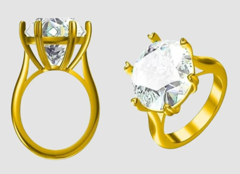 COSFIX Moissanite nappikorvakorut naisille