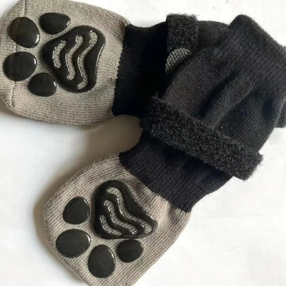 Dog cotton non-slip socks 4pcs