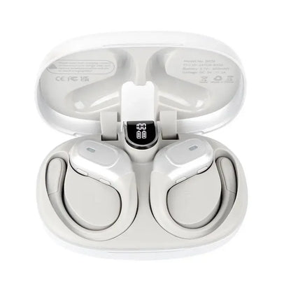 Bluetooth 5.3 Urheilukuulokkeet IP7 Vedenkestävä - ENC Kohinanvaimennus LED-näytöllä