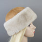 Women's luxury mink fur hat, available in different variations