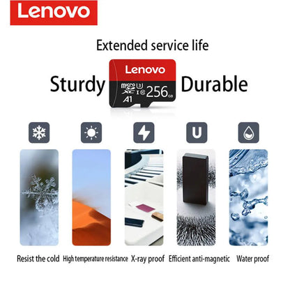Lenovo MicroSD-muistikortti, 1TB/512GB/256GB/128GB/64GB