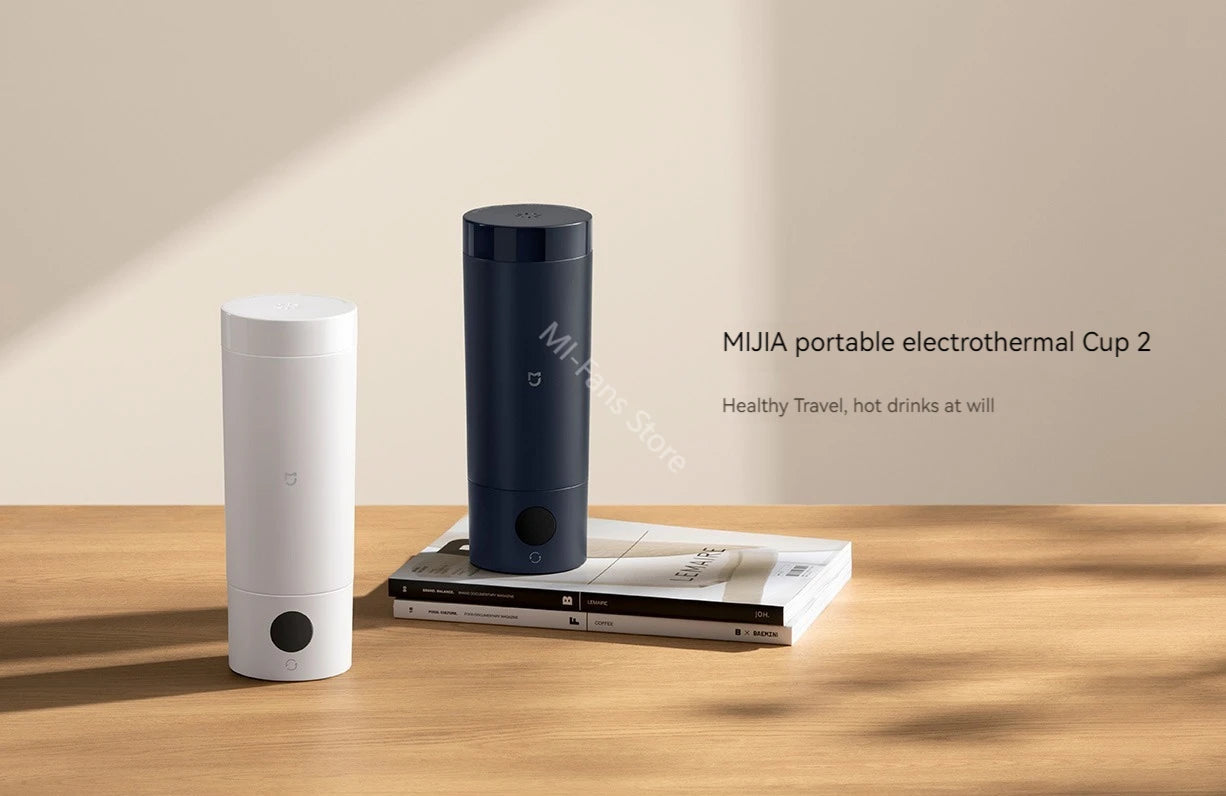 Xiaomi Mijia Kannettava Sähköinen Lämmityskuppi 2 - 316 Ruostumaton Teräs, Kiehumiskuppi Opiskelijoille ja Asuntolaan