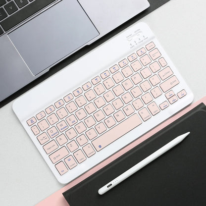 Langaton Bluetooth-Näppäimistö Ladattavalla Akulla - Pelaaminen & Työ iOS/Android/Windows - Sininen