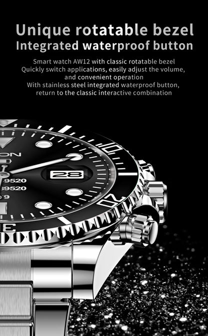 Smartwatch with the latest technology, AMOLED 1.3" and GPS exercise tracking, New 2025