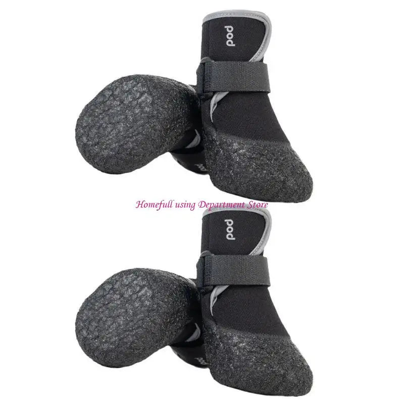Soft-soled dog shoes 4pcs