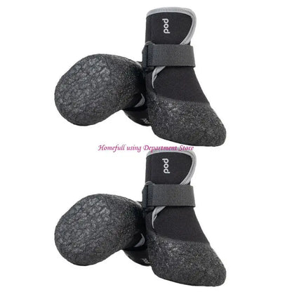 Soft-soled dog shoes 4pcs