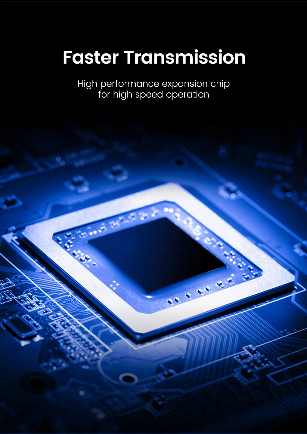 Elough USB 2.0 Hub 4/7 Porttia - Nopea Moniliitäntäinen Jakaja Kytkimellä