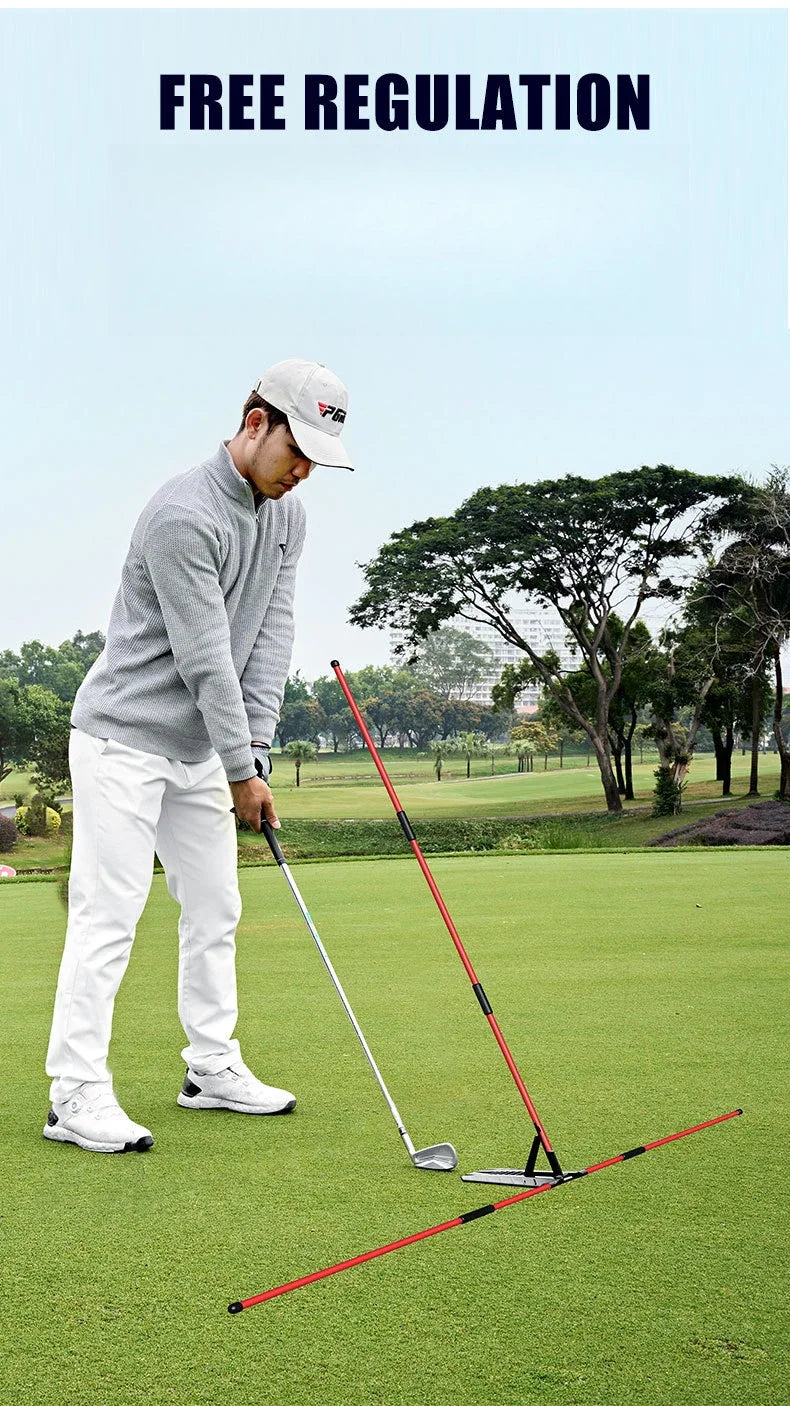 PGM golf swing training tool, for angle adjustment and posture correction